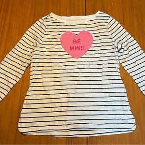 Talbots 100% cotton Valentines Day shirt M